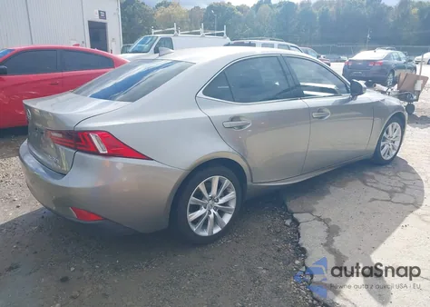 2016 Lexus Is 200T from USA, damaged, VIN JTHBA1D20G5005878